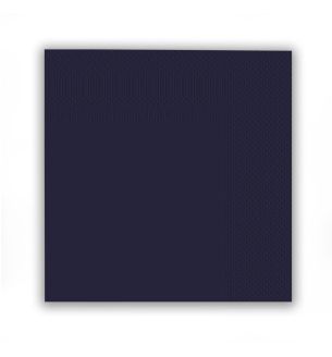 Napkins Navy Blue Oaktree 13" 16ct