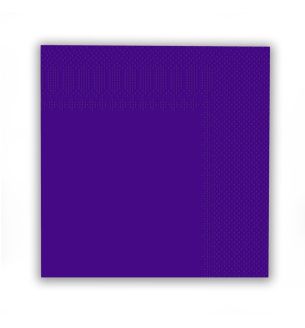 Napkins Purple Oaktree 13" 16ct